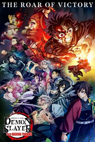 Poster to the movie "Demon Slayer: Kimetsu no Yaiba -To the Hashira Training-" #755412
