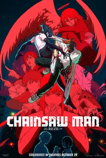 Poster to the movie "Chainsaw Man - The Movie: Reze Arc" #521688