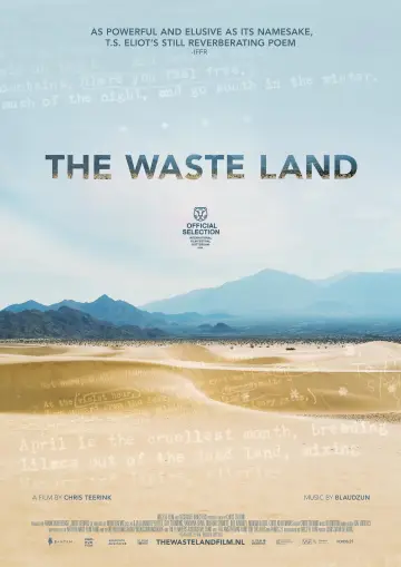 Poster to the movie "The Waste Land" #788828