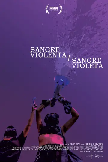 Poster to the movie "Sangre Violenta / Sangre Violeta" #365618