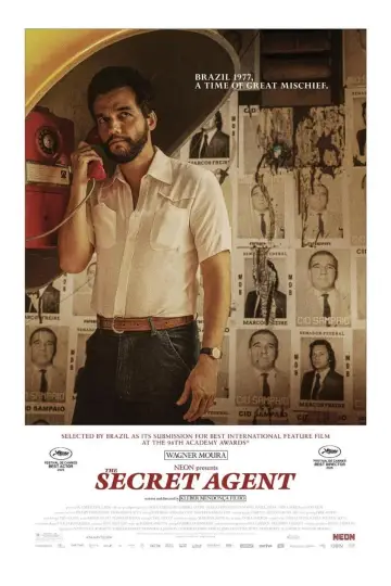 Poster to the movie "The Secret Agent" #509885