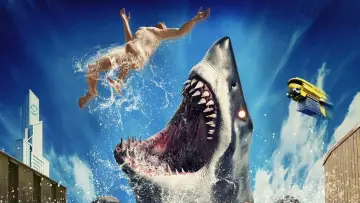 Backdrop to the movie "Hotspring Sharkattack" #490988