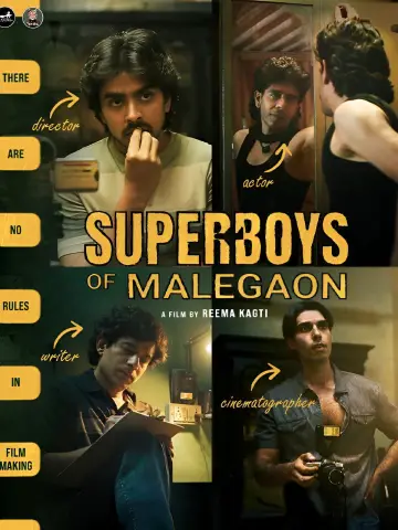 Poster to the movie "Superboys of Malegaon" #625857