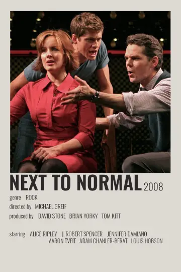 Poster to the movie "Next to Normal" #846623