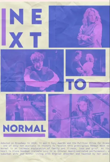 Poster to the movie "Next to Normal" #913920