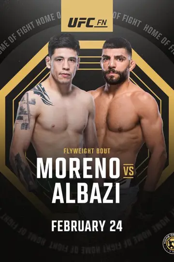 Poster to the movie "UFC Fight Night 237: Moreno vs. Royval 2" #192893