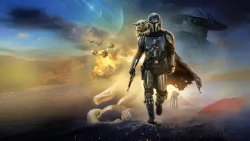 Backdrop to the movie "The Mandalorian & Grogu" #1177548