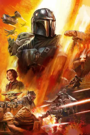 Poster to the movie "The Mandalorian & Grogu" #1177585