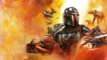 Backdrop to the movie "The Mandalorian & Grogu" #726032