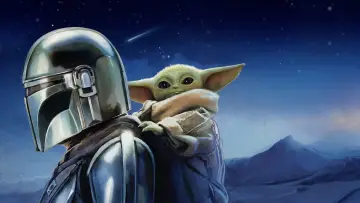 Backdrop to the movie "The Mandalorian & Grogu" #726040
