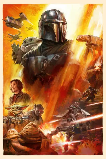 Poster to the movie "The Mandalorian & Grogu" #726057