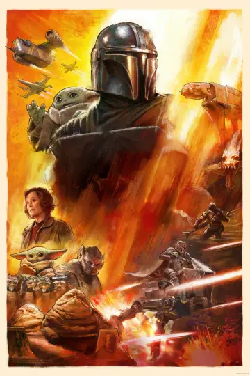 Poster to the movie "The Mandalorian & Grogu" #726071