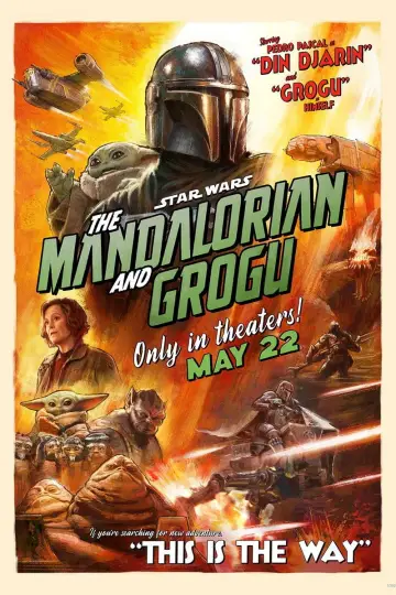 Poster to the movie "The Mandalorian & Grogu" #726080