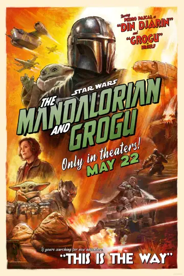 Poster to the movie "The Mandalorian & Grogu" #726082
