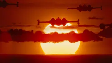 Backdrop to the movie "The Mandalorian & Grogu" #778687