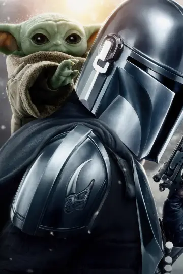 Poster to the movie "The Mandalorian & Grogu" #778699