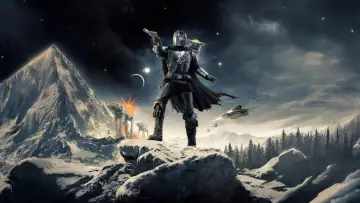 Backdrop to the movie "The Mandalorian & Grogu" #813414