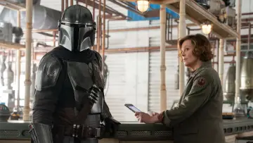 Backdrop to the movie "The Mandalorian & Grogu" #813429