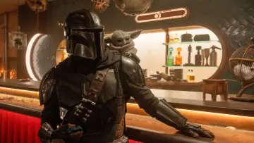 Backdrop to the movie "The Mandalorian & Grogu" #813431