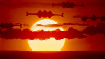 Backdrop to the movie "The Mandalorian & Grogu" #813434