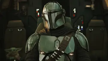 Backdrop to the movie "The Mandalorian & Grogu" #813439