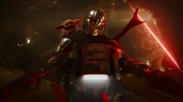 Backdrop to the movie "The Mandalorian & Grogu" #813448