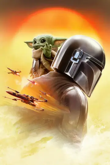 Poster to the movie "The Mandalorian & Grogu" #813459