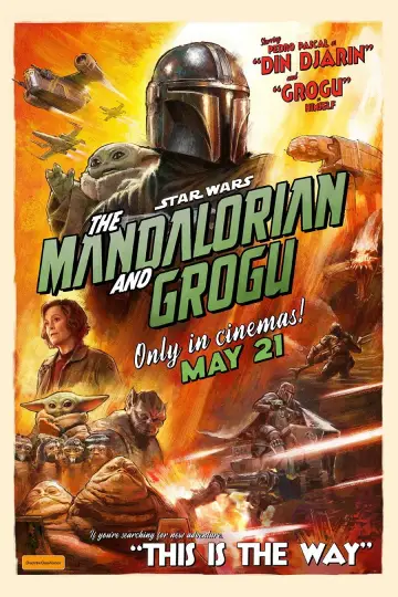 Poster to the movie "The Mandalorian & Grogu" #813464