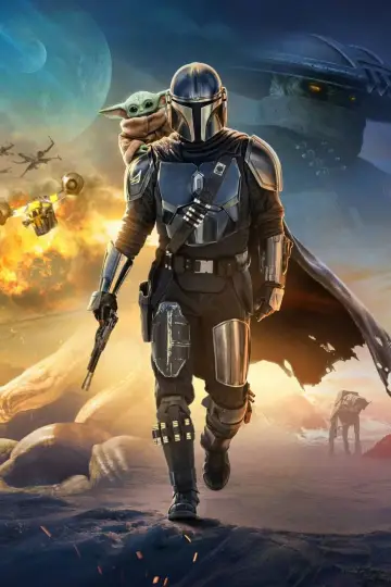 Poster to the movie "The Mandalorian & Grogu" #813501