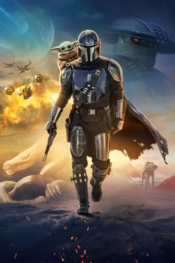 Poster to the movie "The Mandalorian & Grogu" #813507