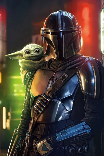Poster to the movie "The Mandalorian & Grogu" #813512