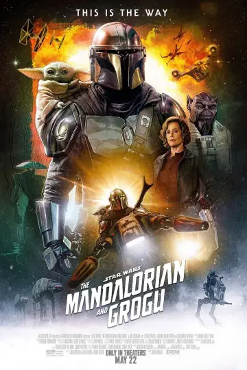 Poster to the movie "The Mandalorian & Grogu" #813521