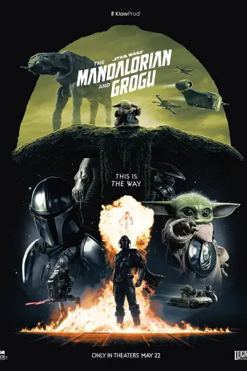 Poster to the movie "The Mandalorian & Grogu" #813525