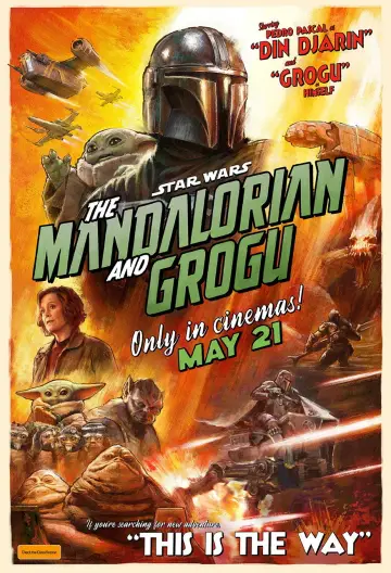 Poster to the movie "The Mandalorian & Grogu" #813527