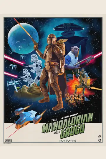 Poster to the movie "The Mandalorian & Grogu" #813531