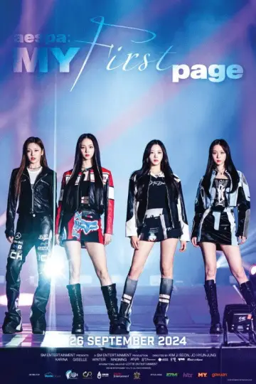 Poster to the movie "aespa: MY First page" #1015808