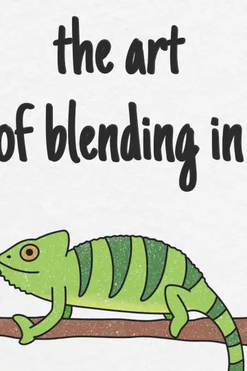 Poster to the movie "The Art of Blending In" #365694