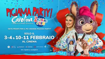 Backdrop to the movie "Pigiama Party! Carolina e Nunù alla grande festa dello Zecchino d