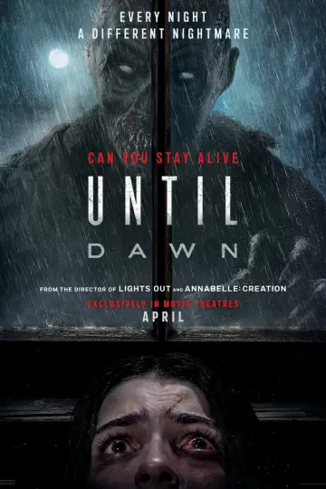 Poster to the movie "Until Dawn" #644342