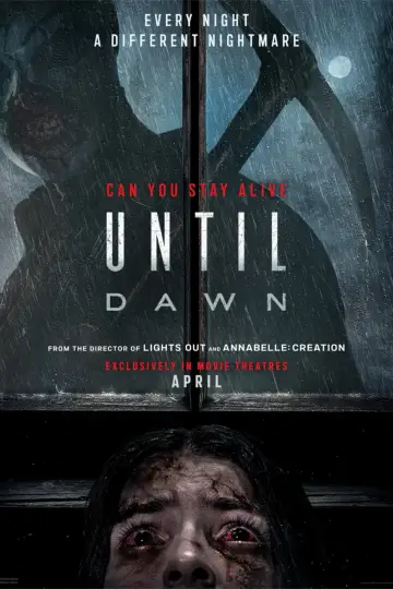 Poster to the movie "Until Dawn" #644358