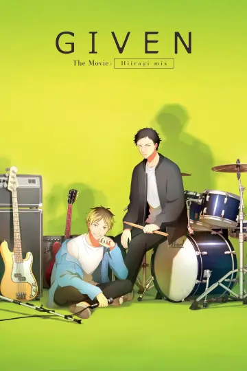 Poster to the movie "given The Movie: Hiiragi Mix" #758908