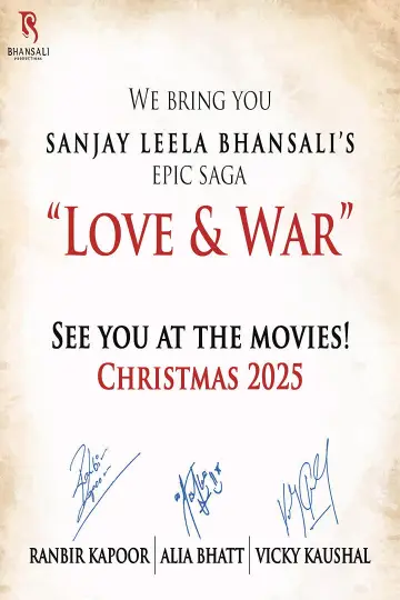 Love and War poster