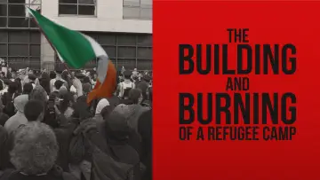 Backdrop to the movie "The Building and Burning of a Refugee Camp" #762501