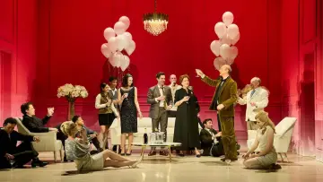 Backdrop to the movie "National Theatre Live: The Motive and the Cue" #1040252
