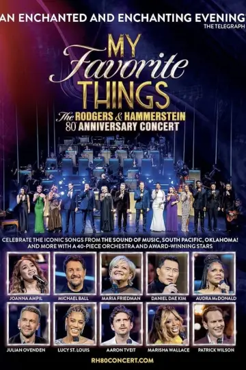 Poster to the movie "My Favorite Things: The Rodgers & Hammerstein 80th Anniversary Concert" #1003293