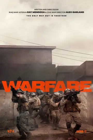 Poster to the movie "Warfare" #524487