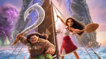 Backdrop to the movie "Moana 2" #547057