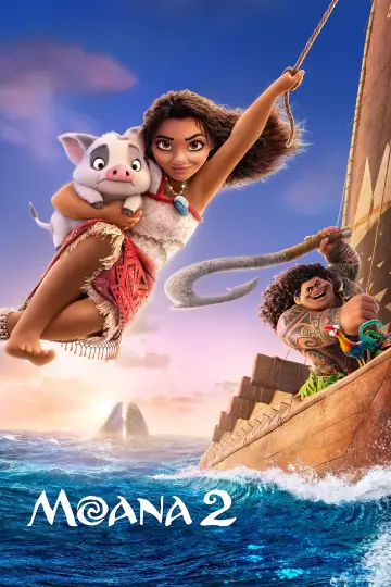 Poster to the movie "Moana 2" #547222