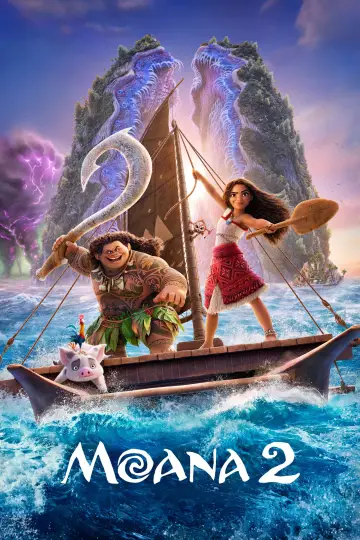 Poster to the movie "Moana 2" #547277