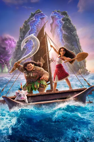 Poster to the movie "Moana 2" #547308